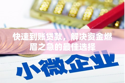 蒲江快速到账贷款，解决资金燃眉之急的最佳选择