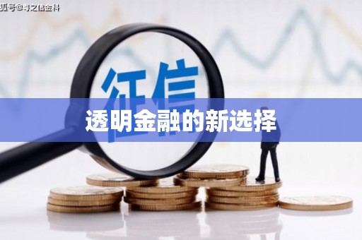 蒲江透明金融的新选择