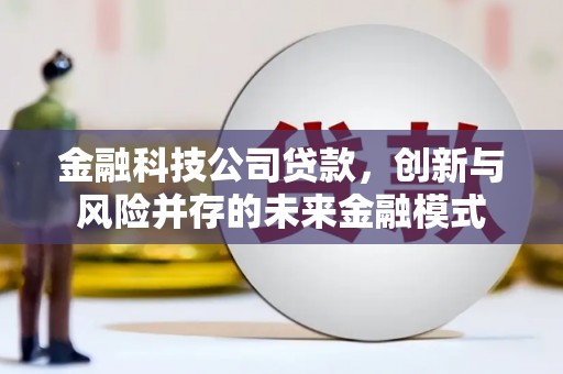 蒲江金融科技公司贷款，创新与风险并存的未来金融模式