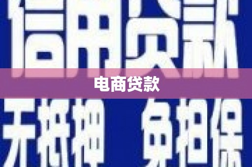 蒲江电商贷款