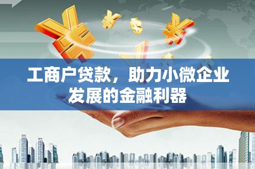 蒲江工商户贷款，助力小微企业发展的金融利器