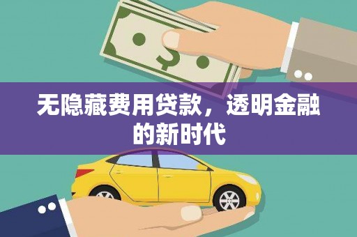 蒲江无隐藏费用贷款，透明金融的新时代