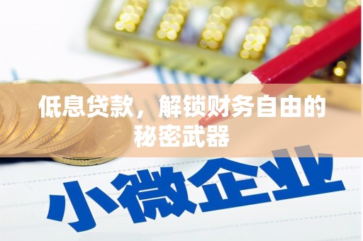 蒲江低息贷款，解锁财务自由的秘密武器