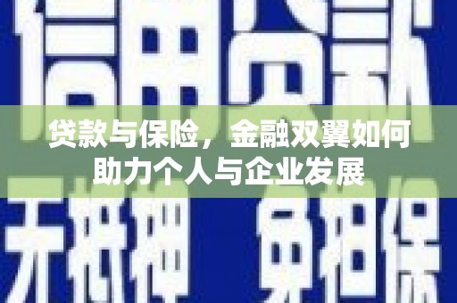 蒲江贷款与保险，金融双翼如何助力个人与企业发展