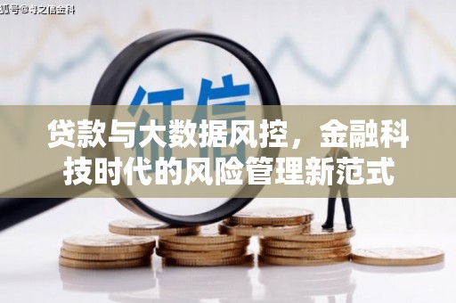 蒲江贷款与大数据风控，金融科技时代的风险管理新范式