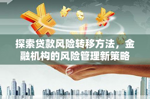 蒲江探索贷款风险转移方法，金融机构的风险管理新策略