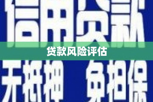蒲江贷款风险评估