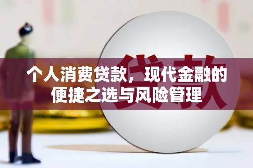 蒲江个人消费贷款，现代金融的便捷之选与风险管理