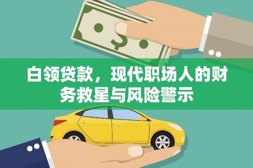 蒲江白领贷款，现代职场人的财务救星与风险警示