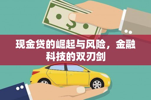 蒲江现金贷的崛起与风险，金融科技的双刃剑