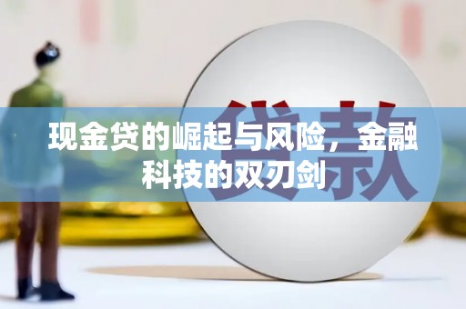 蒲江现金贷的崛起与风险，金融科技的双刃剑