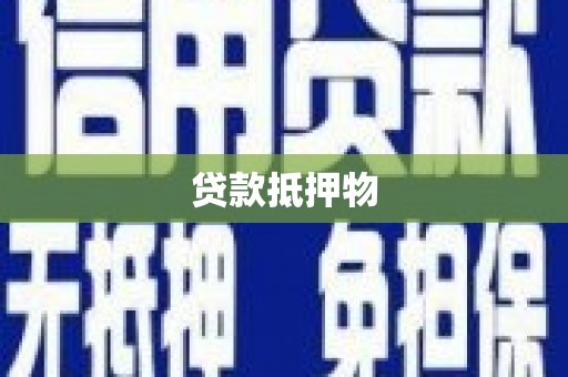 蒲江贷款抵押物