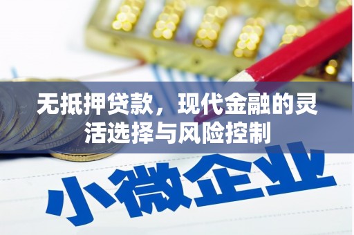 蒲江无抵押贷款，现代金融的灵活选择与风险控制