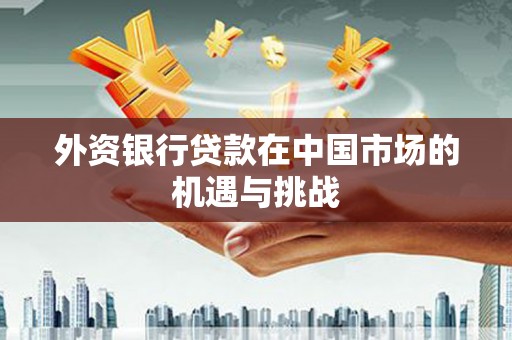 蒲江外资银行贷款在中国市场的机遇与挑战