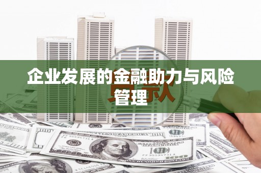 蒲江企业发展的金融助力与风险管理