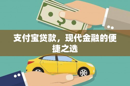 蒲江支付宝贷款，现代金融的便捷之选