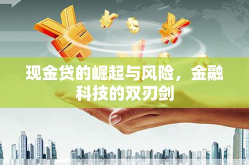 蒲江现金贷的崛起与风险，金融科技的双刃剑