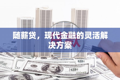 蒲江随薪贷，现代金融的灵活解决方案