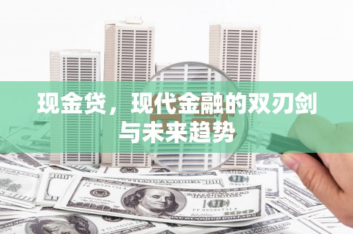 蒲江现金贷，现代金融的双刃剑与未来趋势