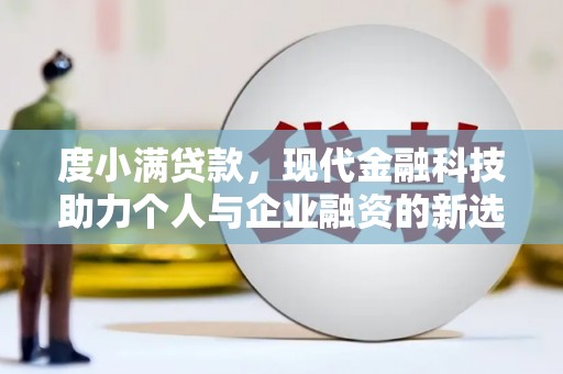 蒲江度小满贷款，现代金融科技助力个人与企业融资的新选择