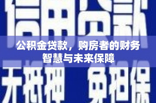 蒲江公积金贷款，购房者的财务智慧与未来保障