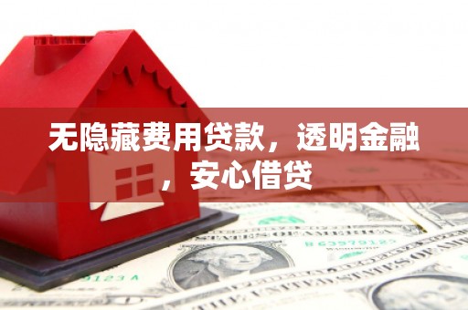 蒲江无隐藏费用贷款，透明金融，安心借贷