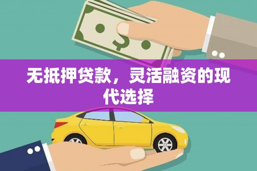 蒲江无抵押贷款，灵活融资的现代选择