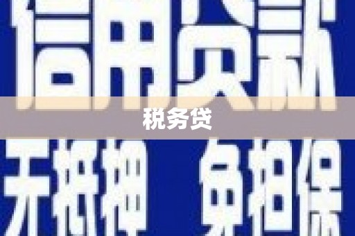 蒲江税务贷
