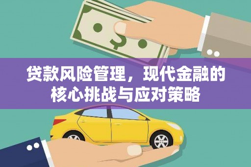 蒲江贷款风险管理，现代金融的核心挑战与应对策略
