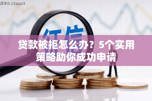 蒲江贷款被拒怎么办？5个实用策略助你成功申请