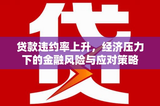 蒲江贷款违约率上升，经济压力下的金融风险与应对策略