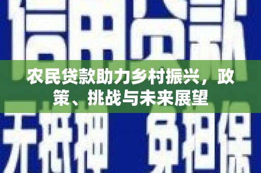 蒲江农民贷款助力乡村振兴，政策、挑战与未来展望