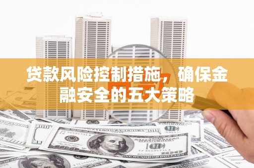 蒲江贷款风险控制措施，确保金融安全的五大策略