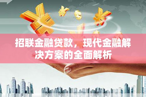 蒲江招联金融贷款，现代金融解决方案的全面解析