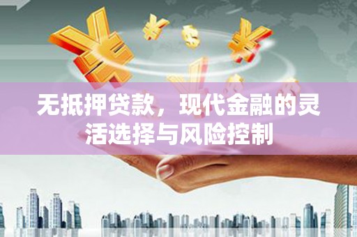 蒲江无抵押贷款，现代金融的灵活选择与风险控制