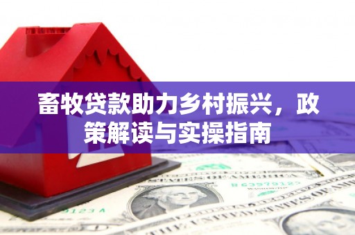 蒲江畜牧贷款助力乡村振兴，政策解读与实操指南