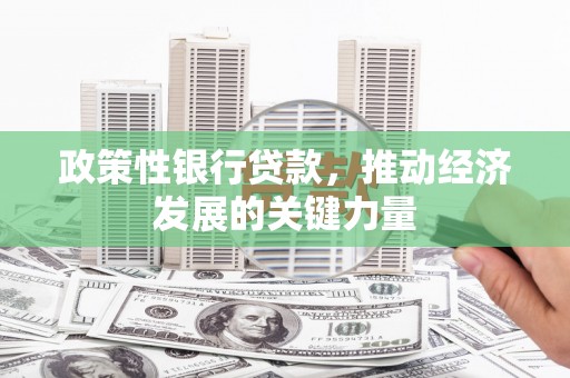 蒲江政策性银行贷款，推动经济发展的关键力量