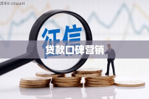 蒲江贷款口碑营销