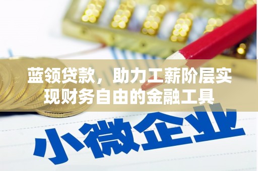 蒲江蓝领贷款，助力工薪阶层实现财务自由的金融工具