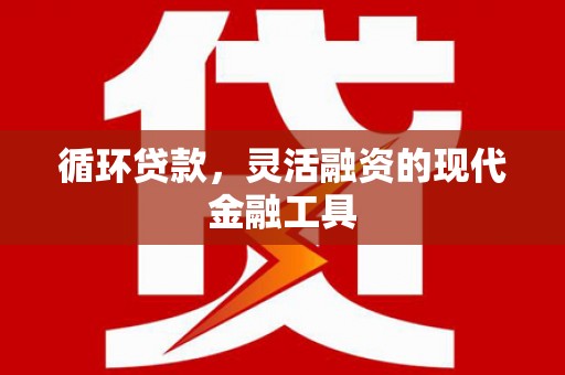 蒲江循环贷款，灵活融资的现代金融工具