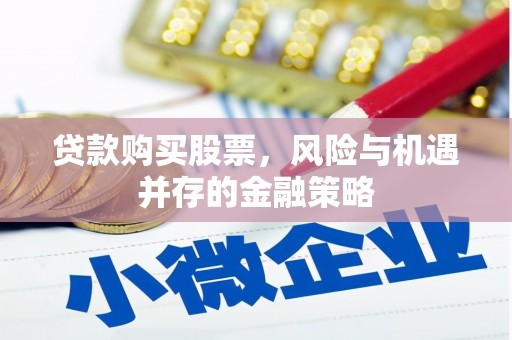 蒲江贷款购买股票，风险与机遇并存的金融策略