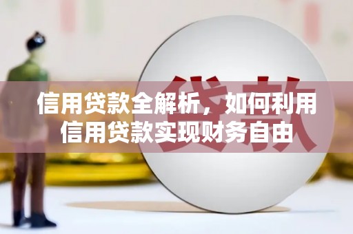 蒲江信用贷款全解析，如何利用信用贷款实现财务自由