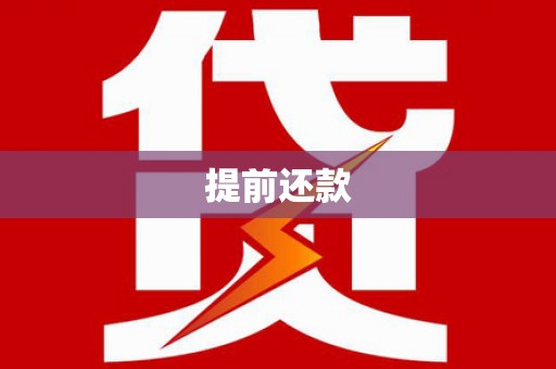 蒲江提前还款