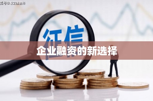 蒲江企业融资的新选择